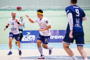 Łukasz Kużdeba i Shuichi Yoshida